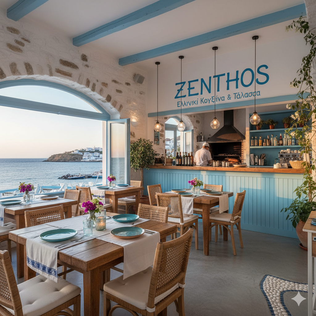 Zenthos Restaurant Interior